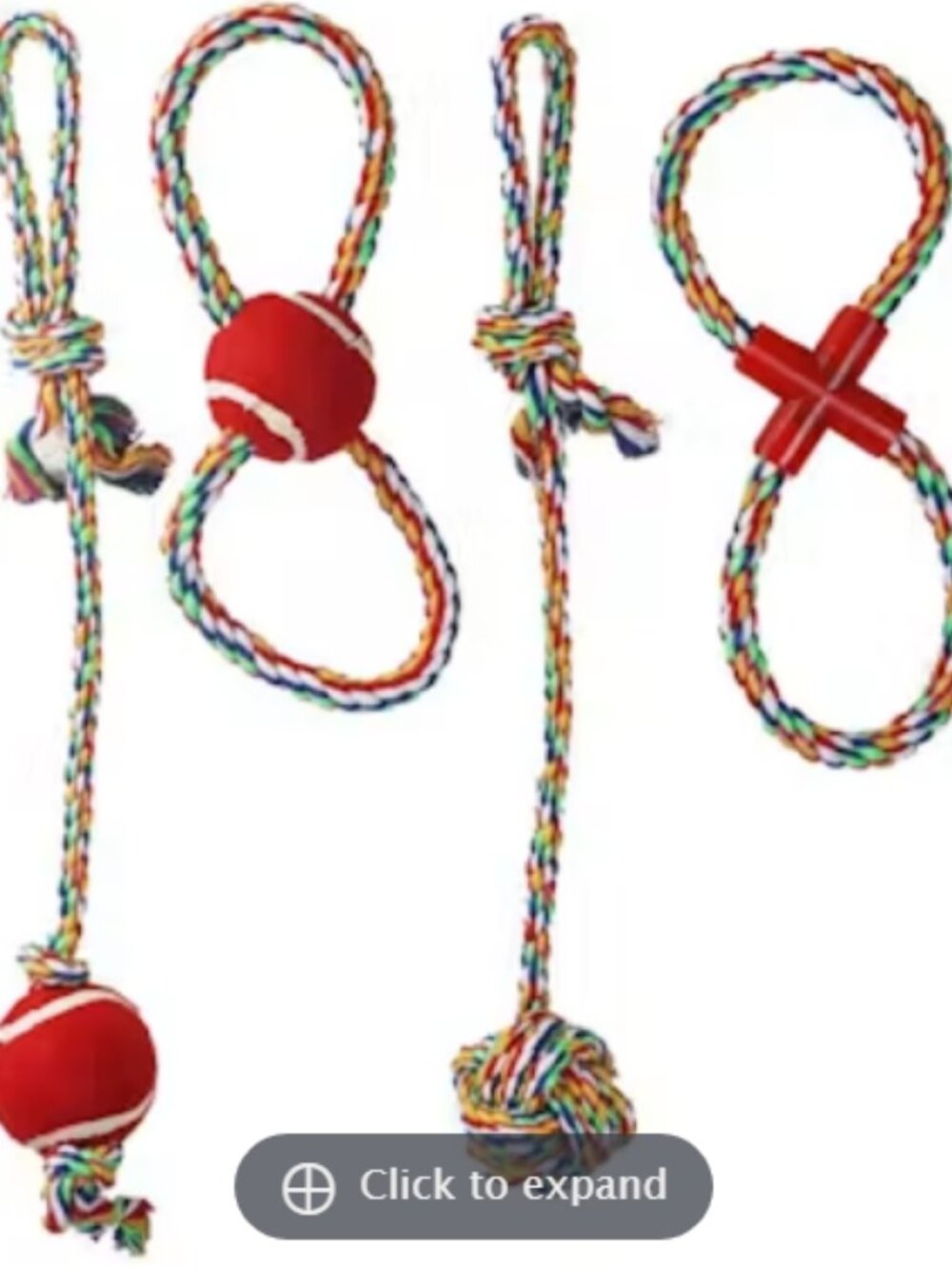 4 Pack - Dog Rope Toys for Dog Chew Toys for Dog, Pets 4 lots Pieces BRAND NEW